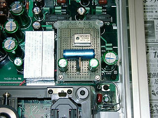 CDP−X5000クロック基板取付